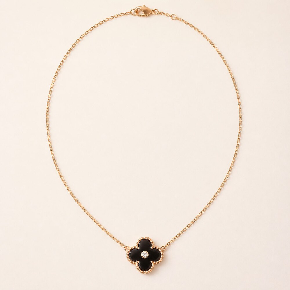 Van Cleef & Arpels Elegant Signature Necklace Style 5 | New with Box - Picture 2 of 9